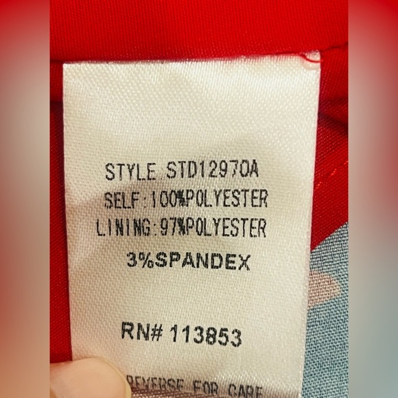 SUGAR-LIPS Mira Mar Floral Balloon Sleeve Dress M style number STD12970A - Picture 6 of 15